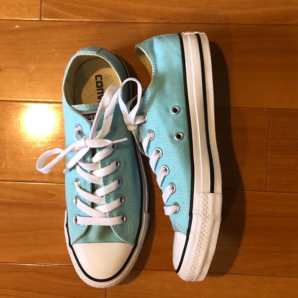 Tiffany Blue Converse Sneakers